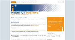 Desktop Screenshot of intention-positive.com
